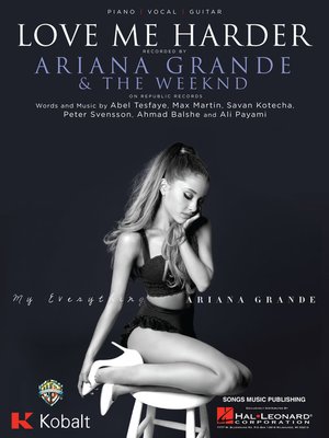 cover image of Love Me Harder Sheet Music